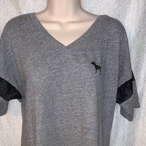 Pink VS Open Back Tee ❤️